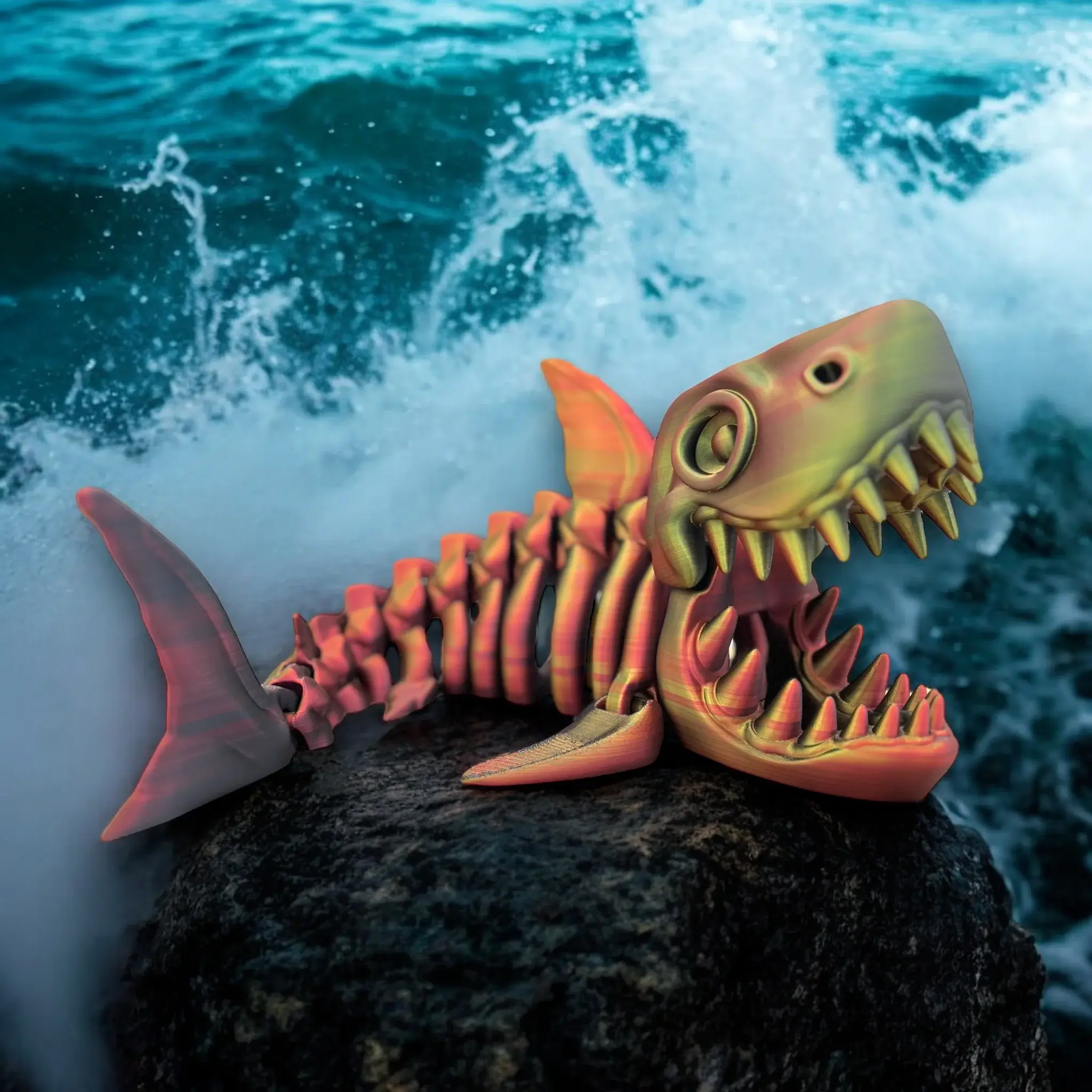 Requins en 3D de la collection des Wigzzy